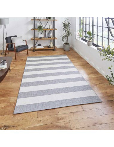 tappeto moderno Santa Monica 48644 Grey/Light Beige