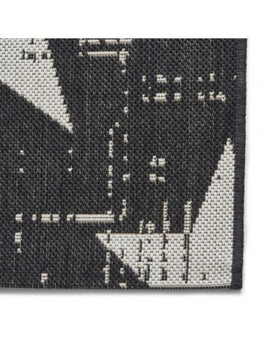 tappeto moderno Santa Monica 48648 Black/White