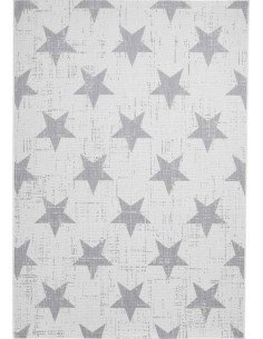 tappeto moderno Santa Monica 48648 Cream/Grey