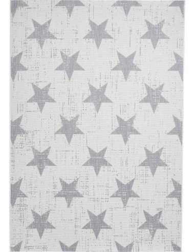 tappeto moderno Santa Monica 48648 Cream/Grey