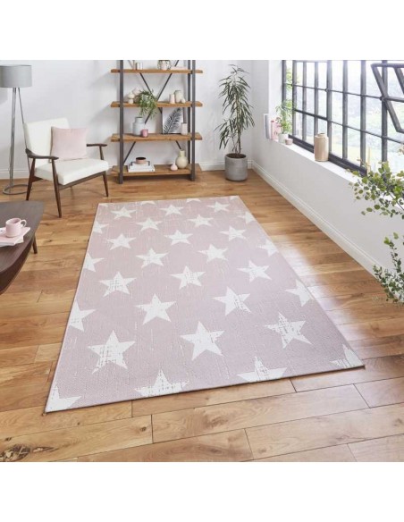 tappeto moderno Santa Monica 48648 Rose/Cream