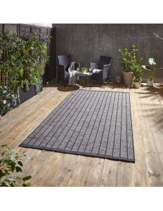 tappeto moderno Santa Monica A041 Black 2