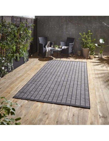 tappeto moderno Santa Monica A041 Black