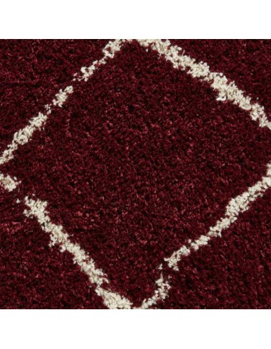 tappeto moderno Scandi Berber G257 Red/Cream