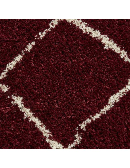 tappeto moderno Scandi Berber G257 Red/Cream