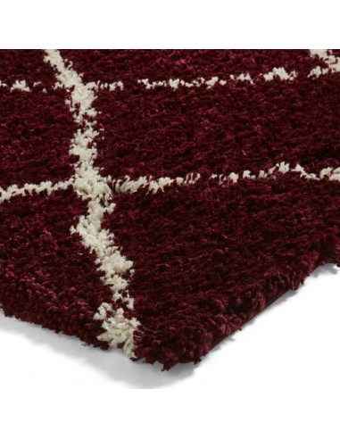 tappeto moderno Scandi Berber G257 Red/Cream