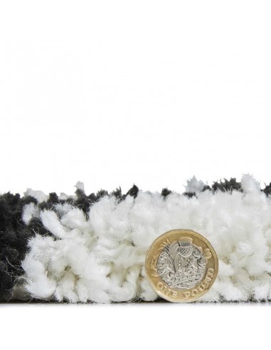 tappeto moderno Scandi Berber G271 White/Black