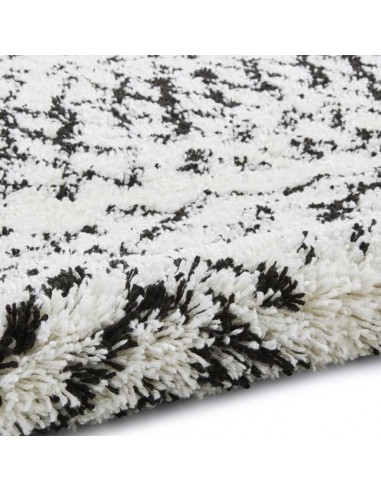 tappeto moderno Scandi Berber G271 White/Black