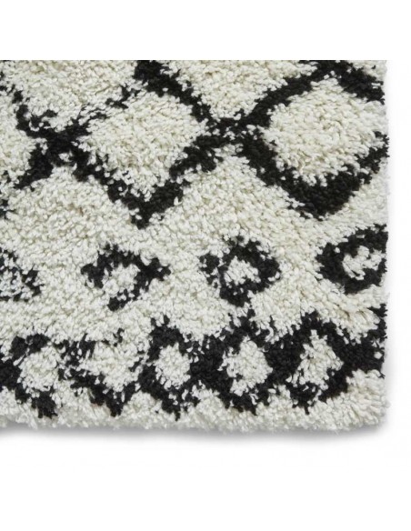 tappeto moderno Scandi Berber G272 White/Black