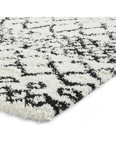tappeto moderno Scandi Berber G272 White/Black