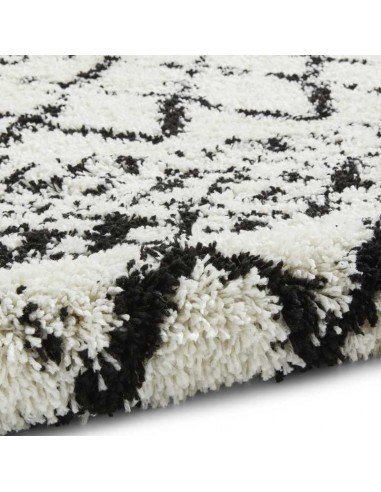 tappeto moderno Scandi Berber G272 White/Black
