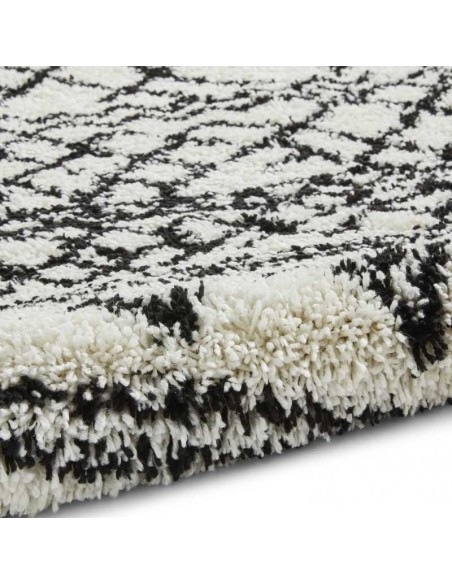 tappeto moderno Scandi Berber G274 White/Black