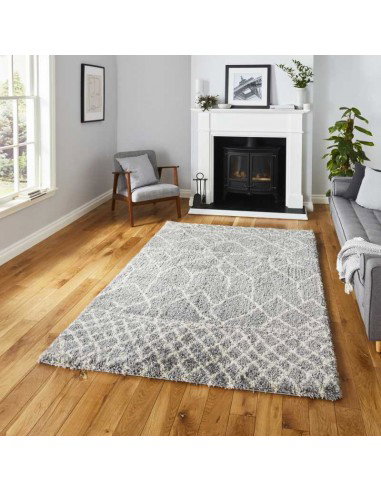 tappeto moderno Scandi Berber G276 Grey/Cream