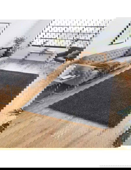 tappeto moderno Sierra 9000 Dark Grey