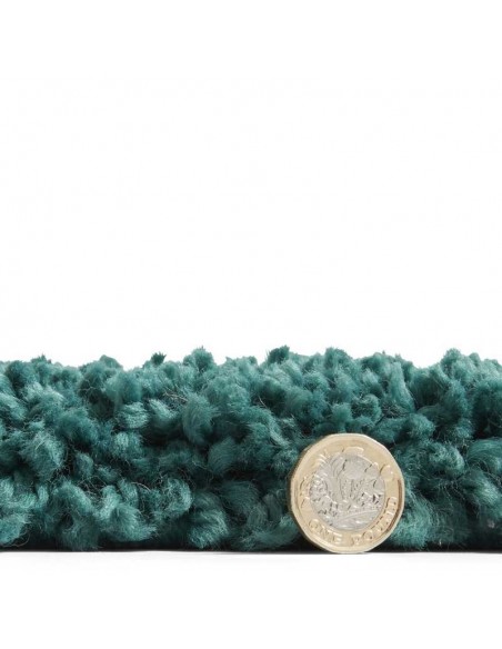 tappeto moderno Sierra 9000 Jewel Green Half Moon