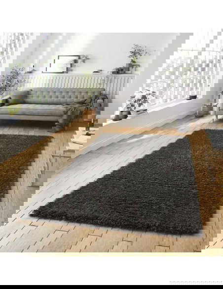 tappeto moderno Solace 0961 Charcoal