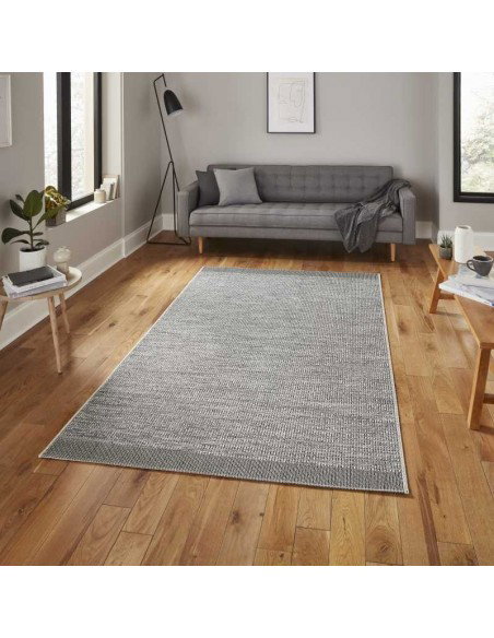 tappeto moderno Stitch 9682 Grey/Black
