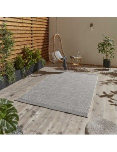 tappeto moderno Stitch 9682 Silver/Black 2