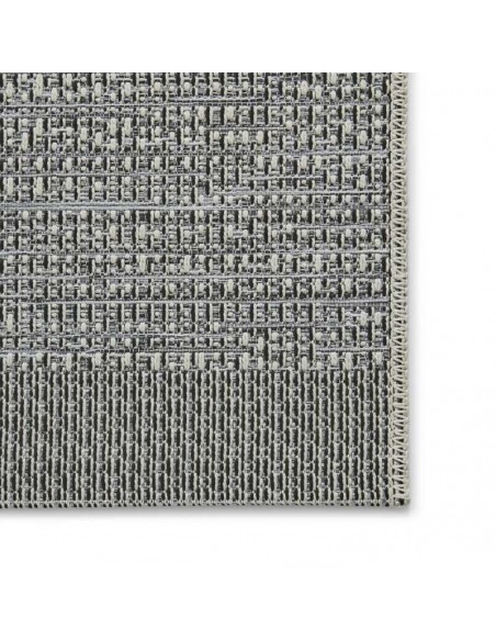 tappeto moderno Stitch 9682 Silver/Black
