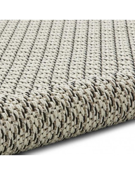 tappeto moderno Stitch 9683 Beige/Black