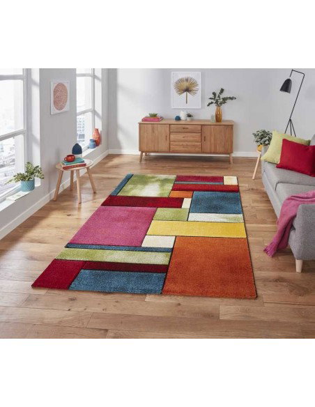 tappeto moderno Sunrise 21821 Multi