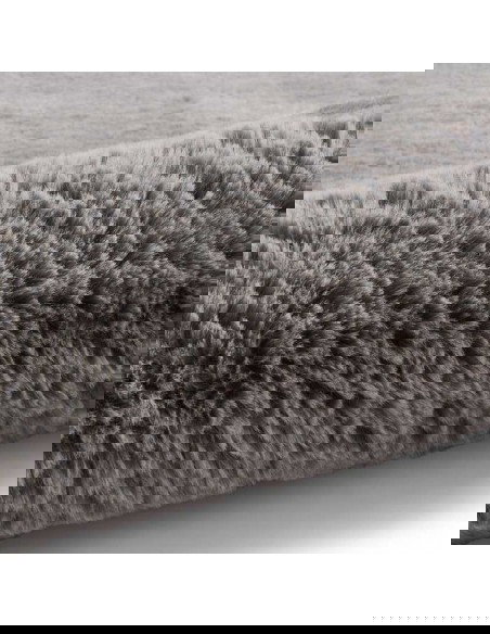 tappeto moderno Super Teddy Grey
