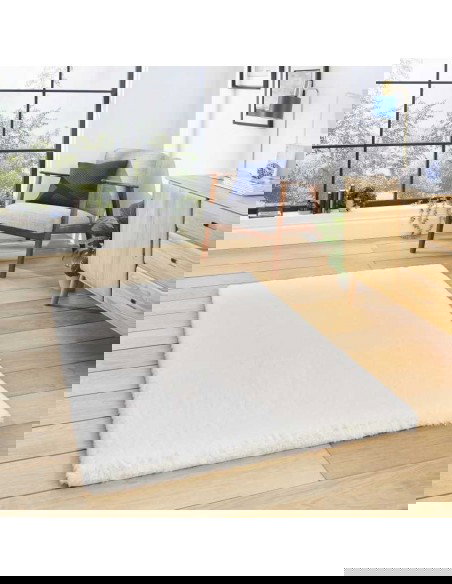 tappeto moderno Super Teddy Ivory