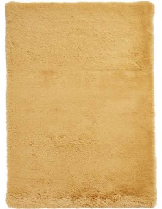 tappeto moderno Super Teddy Mustard