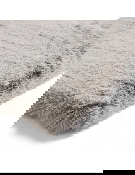 tappeto moderno Super Teddy Silver
