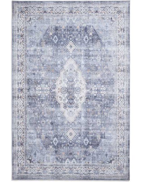 tappeto moderno Tabriz H1156 Blue