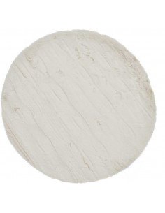 tappeto moderno Teddy Beige rotondo