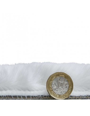 tappeto moderno Teddy Ivory