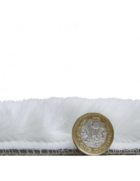 tappeto moderno Teddy Ivory