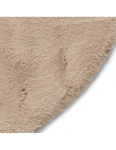 tappeto moderno Teddy Mink rotondo