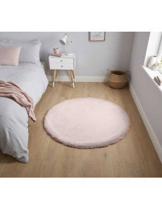 tappeto moderno Teddy Rose rotondo 2