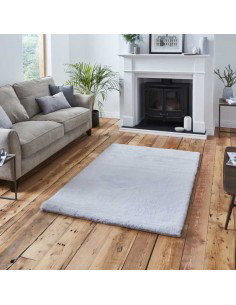 tappeto moderno Teddy Silver 2