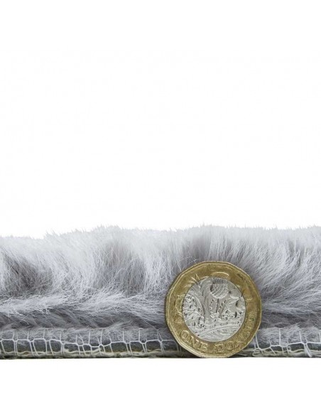 tappeto moderno Teddy Silver