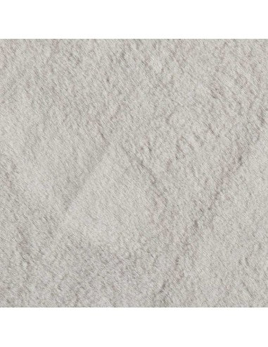tappeto moderno Teddy Silver rotondo
