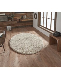 tappeto moderno Vista 4803 Cream rotondo 2