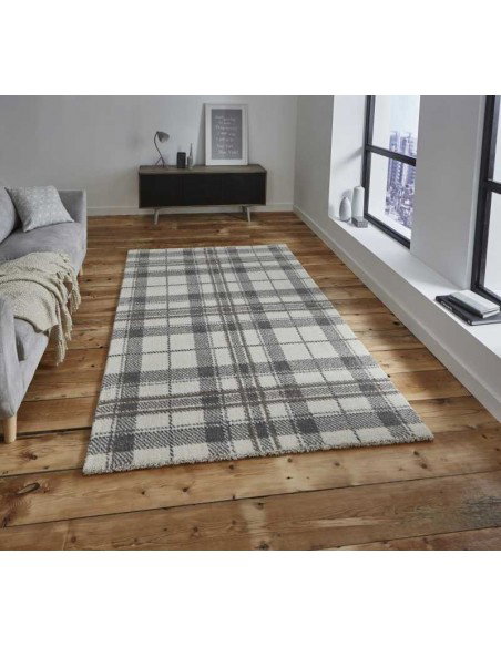 tappeto moderno Wellness 6630 Cream/Light Grey