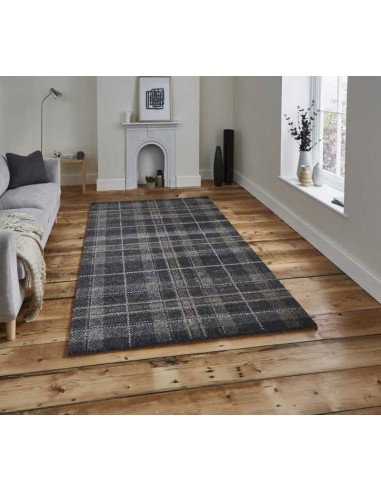 tappeto moderno Wellness 6630 Dark Grey