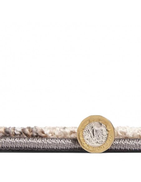 tappeto moderno Woodland 6318 Beige/Black