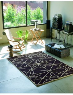 tappeto NA-AFRI-0002-170240 AFRICAN HOUSE BROWN DARK