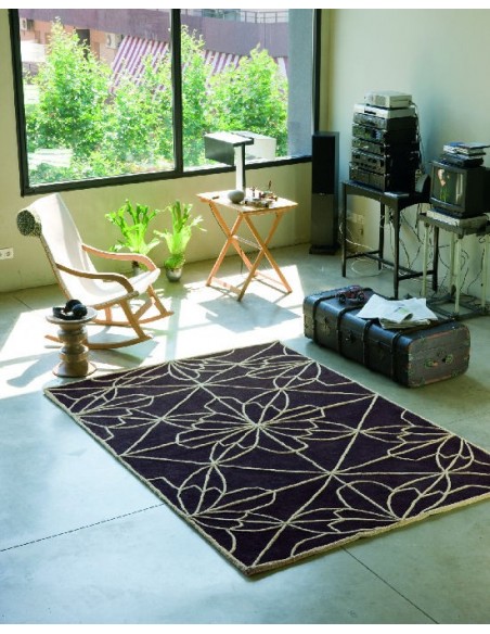 tappeto NA-AFRI-0002-170240 AFRICAN HOUSE BROWN DARK