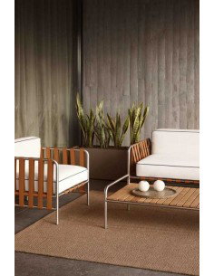 tappeto moderno GAN Saline Interni/Esterni Terracotta 2