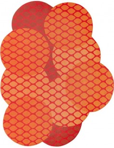 tappeto moderno GAN Citrus Interni/Esterni Orange