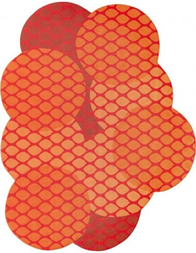 tappeto moderno GAN Citrus Interni/Esterni Orange