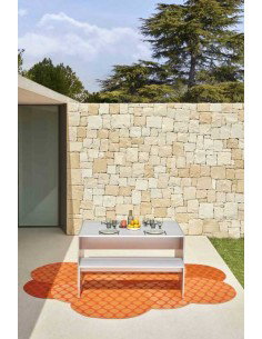 tappeto moderno GAN Citrus Interni/Esterni Orange 2