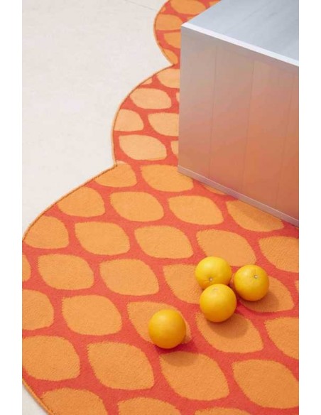 tappeto moderno GAN Citrus Interni/Esterni Orange