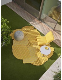 tappeto moderno GAN Citrus Interni/Esterni Lemon 2